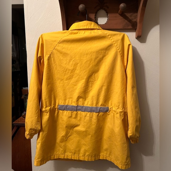 Authentic Original Science GAP Jacket Girls Bright yell-gold w/reflective strips - Picture 2 of 7